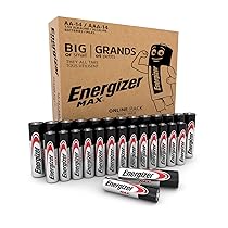 Energizer Max – Pile AA e AAA Combo (Confezione da 28) Batterie Alcaline 1,5V – potenza di lunga durata – 100% imballaggio riciclabile privo di plastica – 7 anni di conservazione (Esclusiva Amazon)