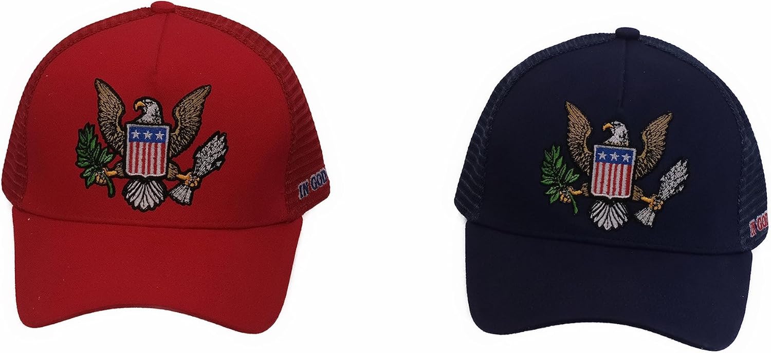 American Train Engineer & Eagle Hats - Image 8