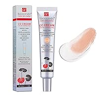 Vista 1 de Color Correcting CC Cream With Centella Asiatica,Multi-Purpose Skin Tone Adjusting CC Cream Concealer Full Coverage,SPF 25 Sunscreen Moisturizing