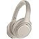 Sony WH-1000XM4 Auriculares inalámbricos con cancelación de ruido sobre la oreja - Plata