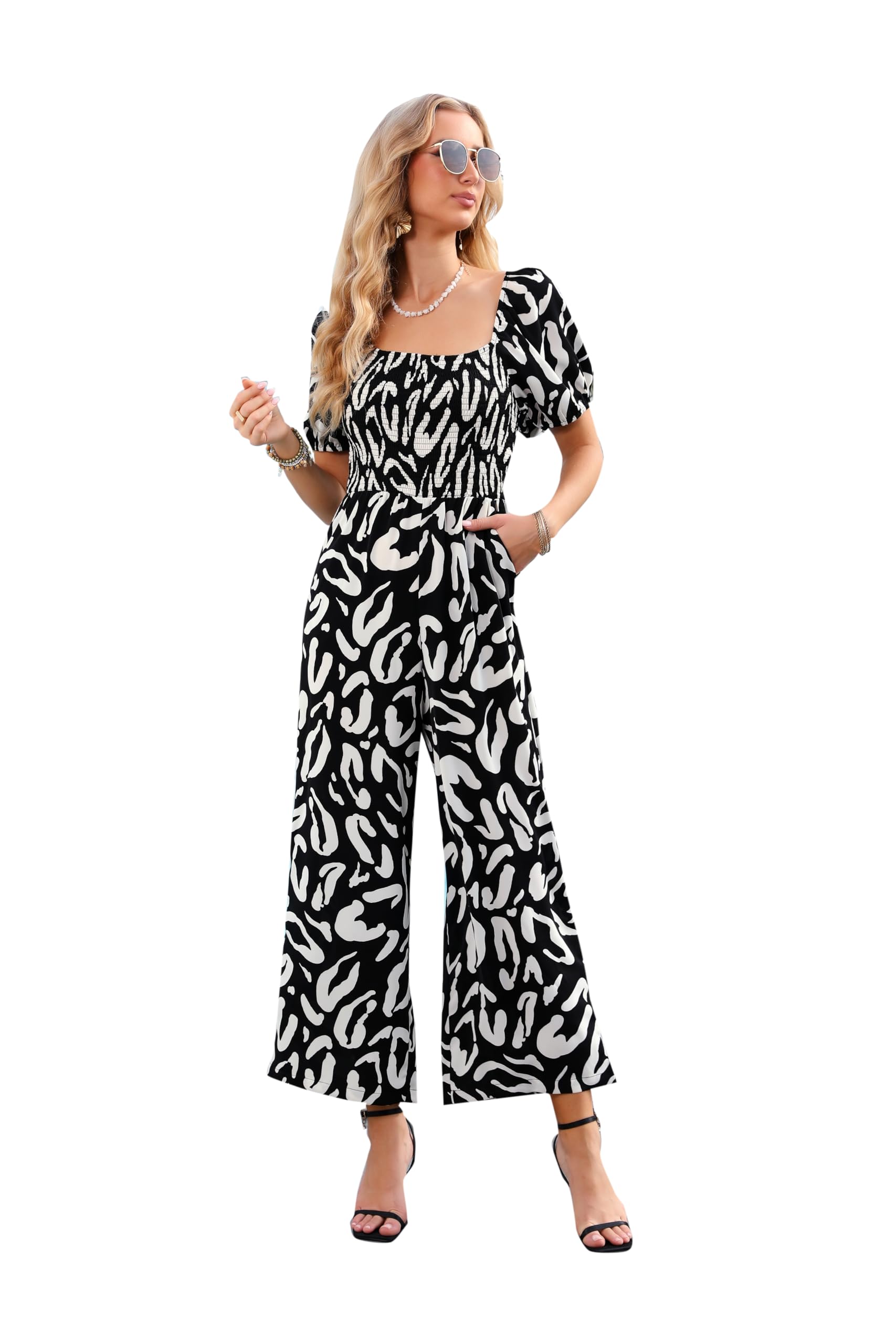 Love Welove Fashion Jumpsuits for Women Fall Dressy Casual Floral Rompers