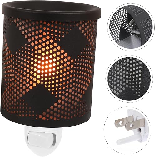 Miniatura 3 de DECHOUS 2 piezas de cera derretida luz nocturna difusor de fragancia para el hogar lámpara de calentamiento de velas ambientadores eléctricos