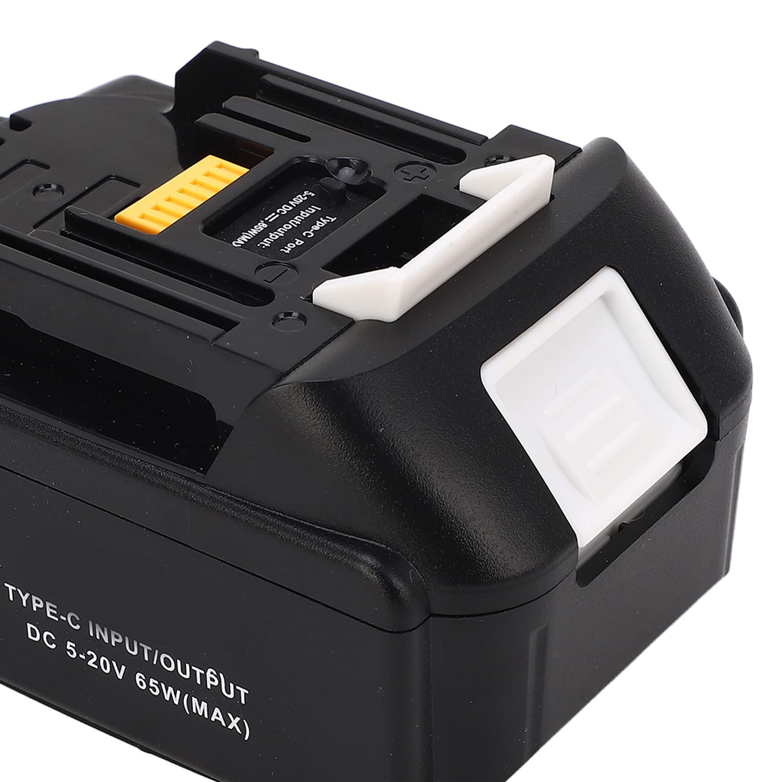 TARSHYRY Batería de Iones de Litio de 18 V con Indicador de Alimentación LED Tipo C para Varios Modelos, Alta Capacidad y Rendimiento Duradero (4.0Ah)