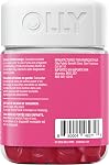 OLLY Supplément Gummy Beauté Indéniable pour femmes Grapefruit Glam avec biotine, kératine et vitamines C et E, 30 jours d'approvisionnement, 60 gummies