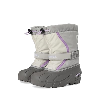 SOREL Kids Flurry (Toddler/Little Kid/Big Kid) Kids Shoes Dove/Euphoric Lilac