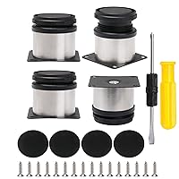 Algopix Similar Product 12 - BQLZR Furniture Cabinet Metal Legs