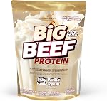 BIG BEEF Protein Powder, Grass-Fed 907g – 30g Protein per Serving, 3x Protein Blend (Hydrolyzed Grass-Fed Collagen, Beef Isolate & Bone Broth), Non-GMO, CONFIDENT SPORTS (907 Gram, Smooth Chocolate) | Grass-fed formula with 30g protein per serving fr