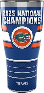 Tervis Traveler Florida Gators - 2025 NCAA Men's Basketball National Champions Made in USA Double Walled Insulated Tumbler Travel Cup Keeps Drinks Cold & Hot, 30oz, Stainless Steel