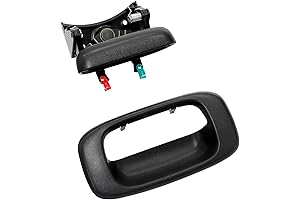 1999-2007 Compatible Tailgate Handle Cover with Rod Clips