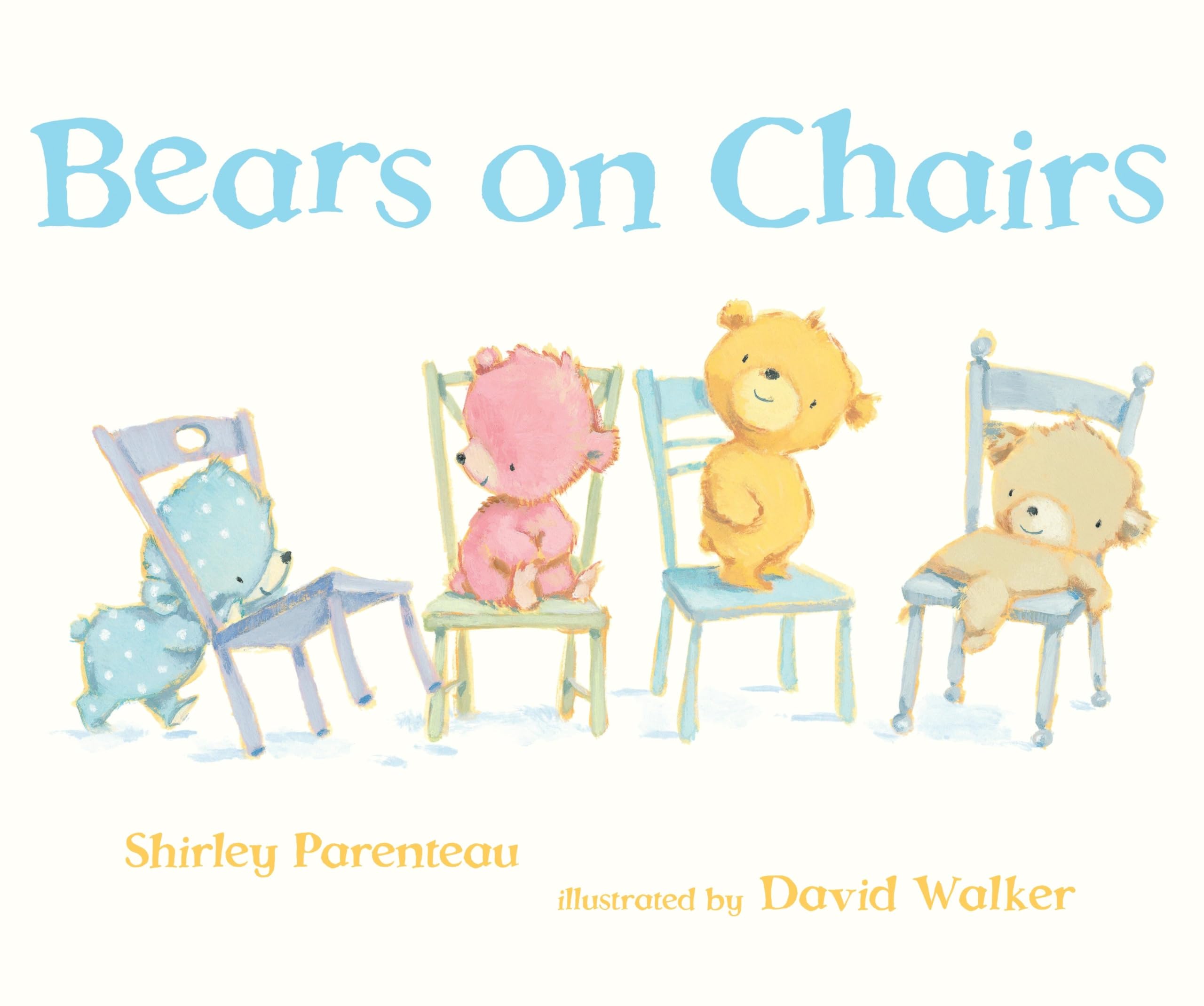 Bears on Chairs by Shirley Parenteau