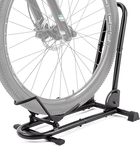 Soporte de piso para bicicleta de interior, plegable, para garajehogar, almacenamiento de bicicletas, estante de estacionamiento para bicicletas,