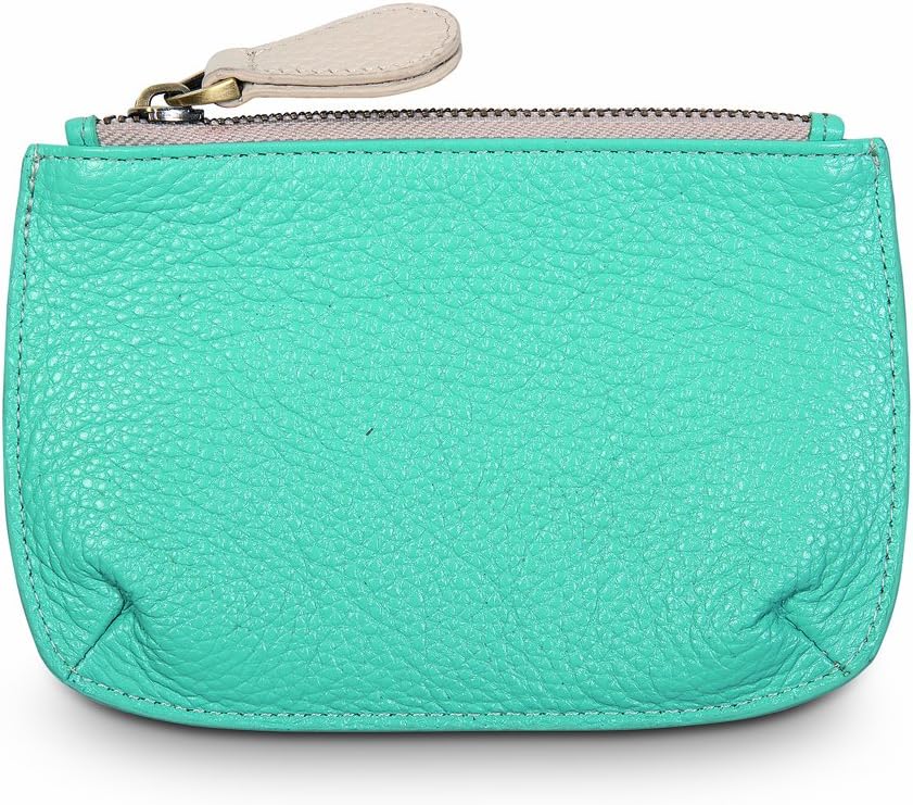 Citta Design Leather Coin Purse in Gift Box, Periwinkle