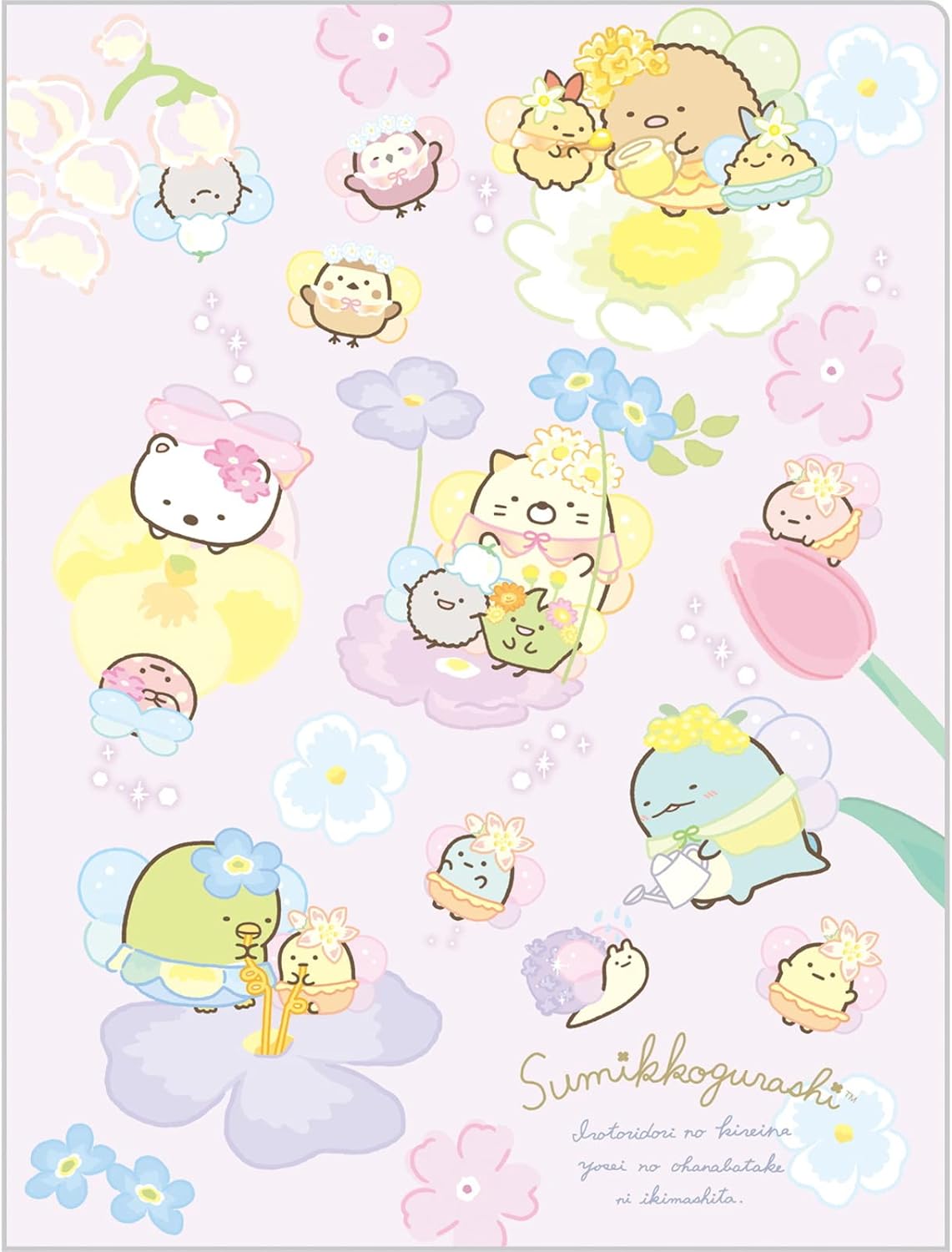 FA08204 Sumikko Gurashi Clear Holder (10 Pockets)