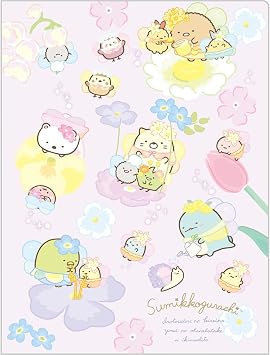 FA08204 Sumikko Gurashi Clear Holder 10 Pockets