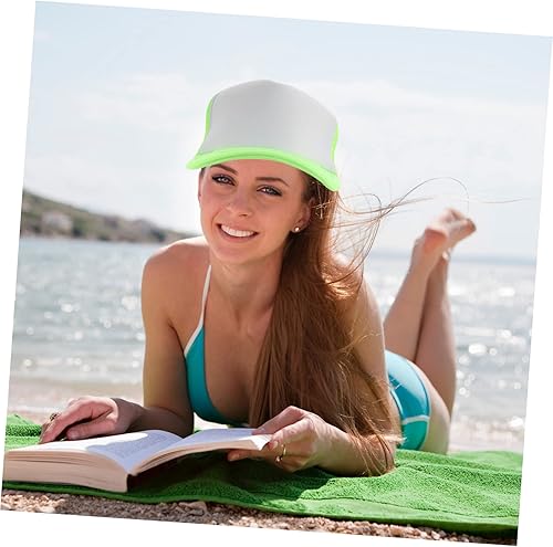 Miniatura 4 de EXCEART 20 gorras de béisbol a granel al aire libre para hombres, gorra para hombre, gorra de camionero de malla, sombrero de béisbol de bricolaje