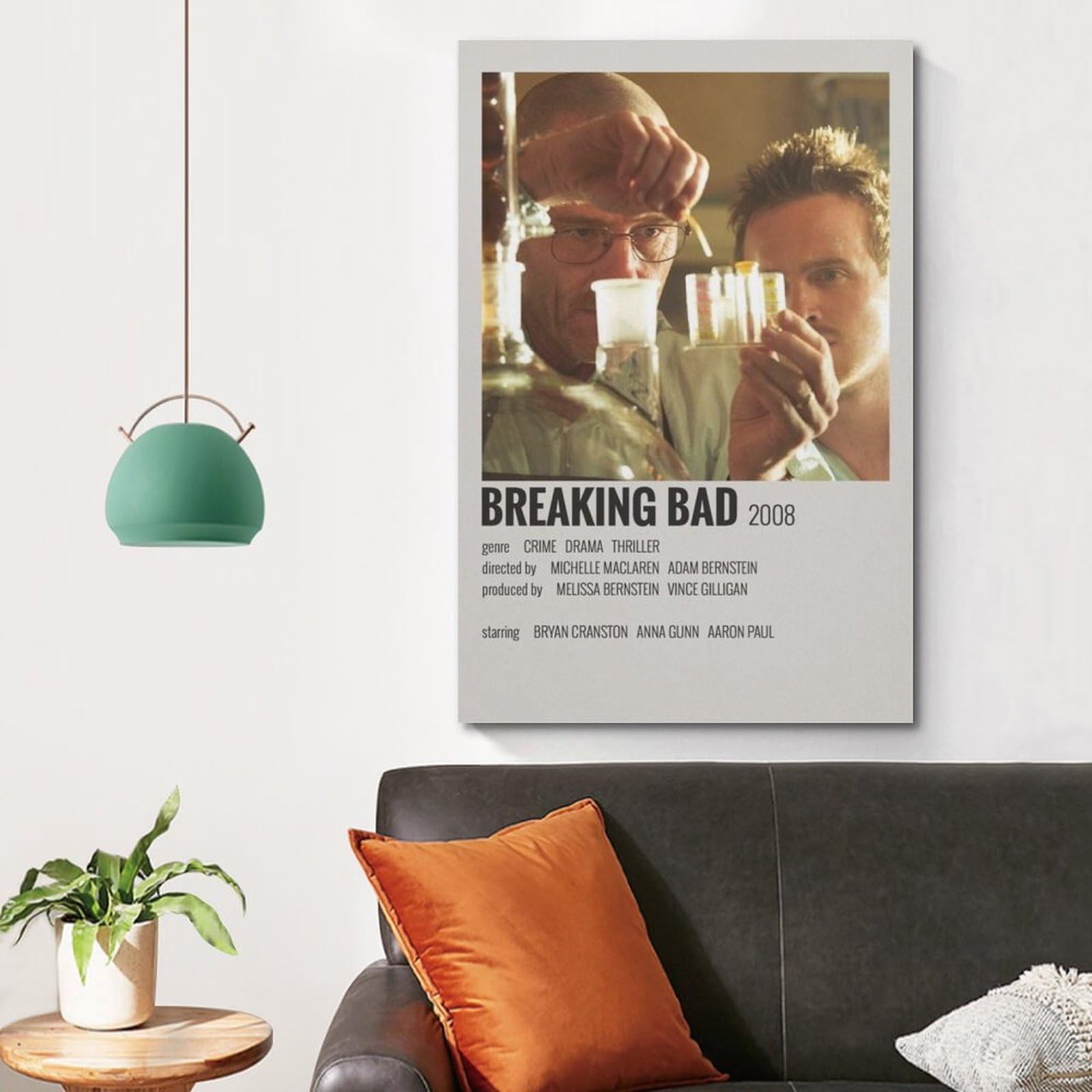 Breaking Bad - Walter White Series Show Alternative van HDMI2K als poster, canvas print en meer