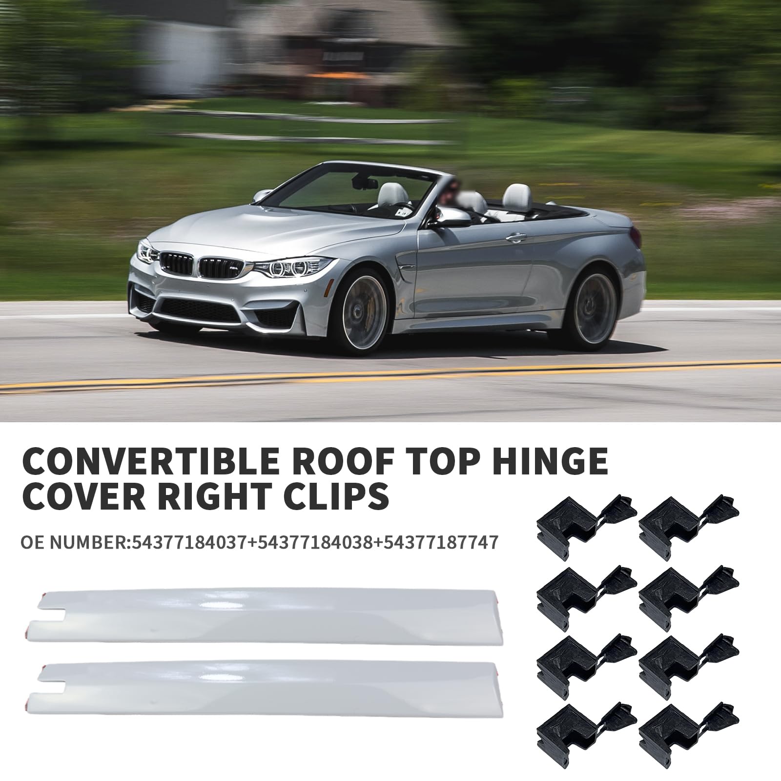 Convertible Roof Top Hinge Cover Convertible Roof Molding Top  