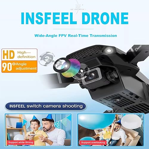 Miniatura 2 de Mini dron con cámara para adultos 4K  Regalo de juguete de Navidad para adolescentes, niños y niñas de 8 a 10 a 12 años de edad  Multirotores