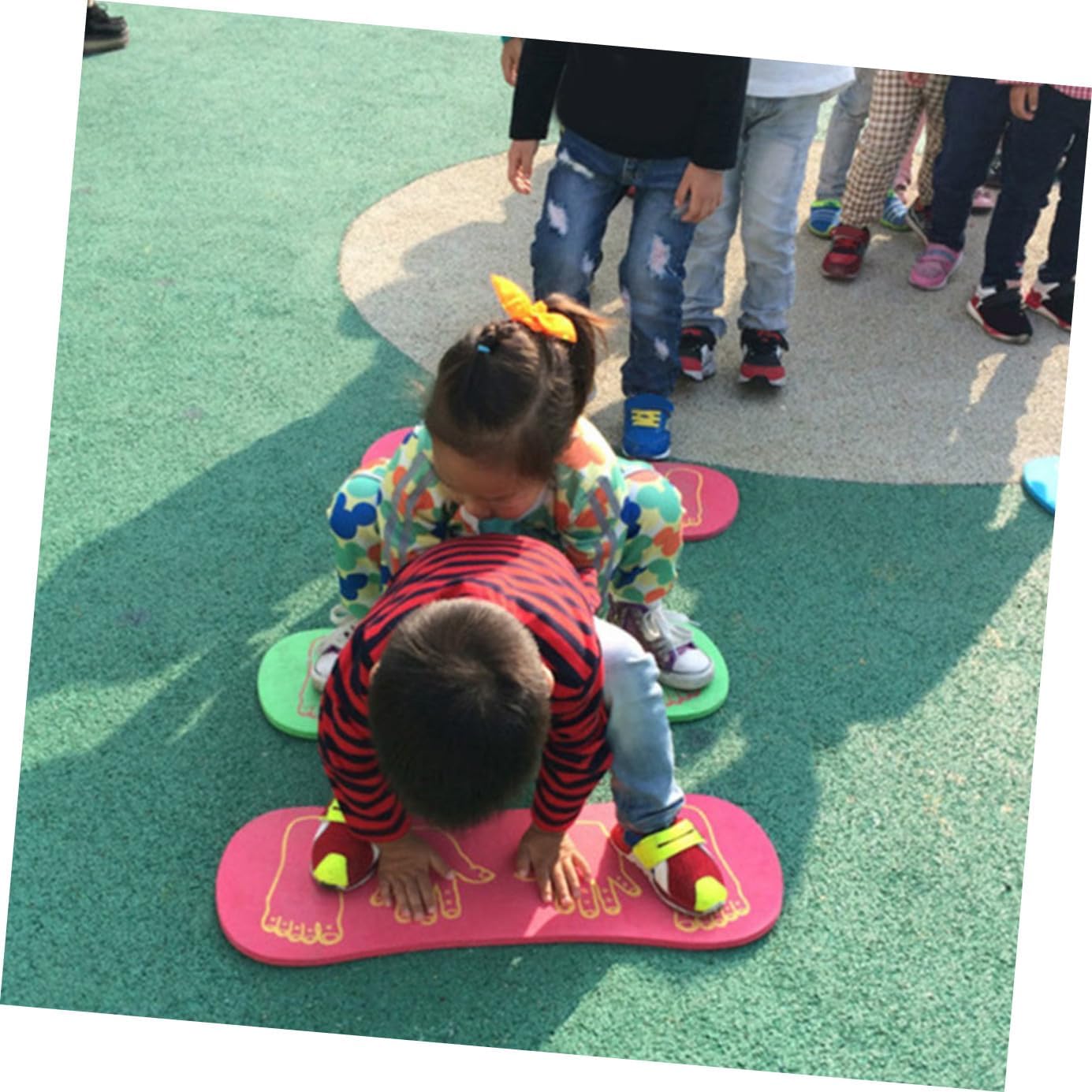 2Pcs EVA Balance Training Boards for Hand-foot Coordination Therapy Lightweight Exercise Equipment for Calf Injury Rehab and Stamina Building