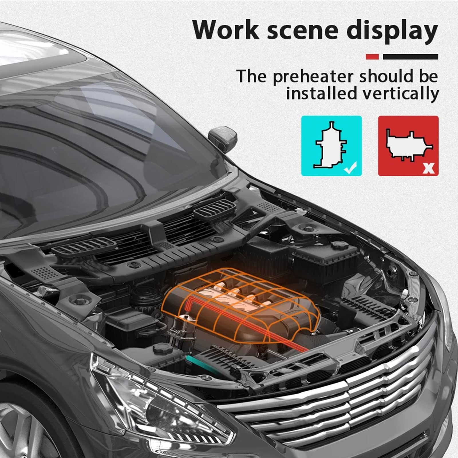 Riscaldatore Del Motore Dell'automobile 3000W Preriscaldatore Del Motore 220V Riscaldatore Ausiliario Del Liquido Di Raffreddamento Automatico Riscaldamento EU