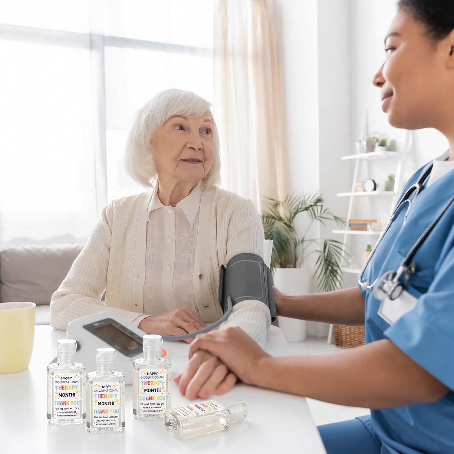 24 Pcs Occupational Therapy Gifts Bulk Mini Hand Soap Gel Scented Hand Soap Travel Size Birthday Appreciation Thank You Gifts for Occupational Therapist Assistant Doctor Nurse Medical Party Favors