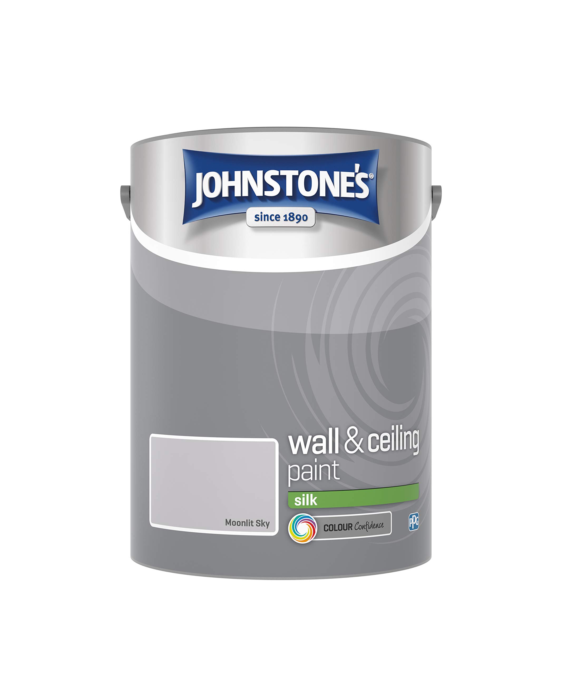 (Moonlit Sky, 5L) Johnstones Silk Emulsion Paint 5010426766331