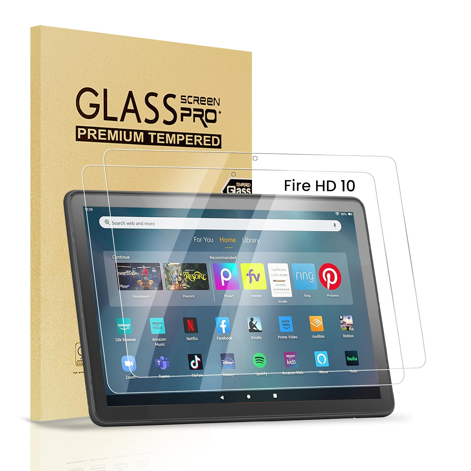 2 Pack Mica Cristal Templado 9h Para IPhone Enviado En Caja | Meses Sin