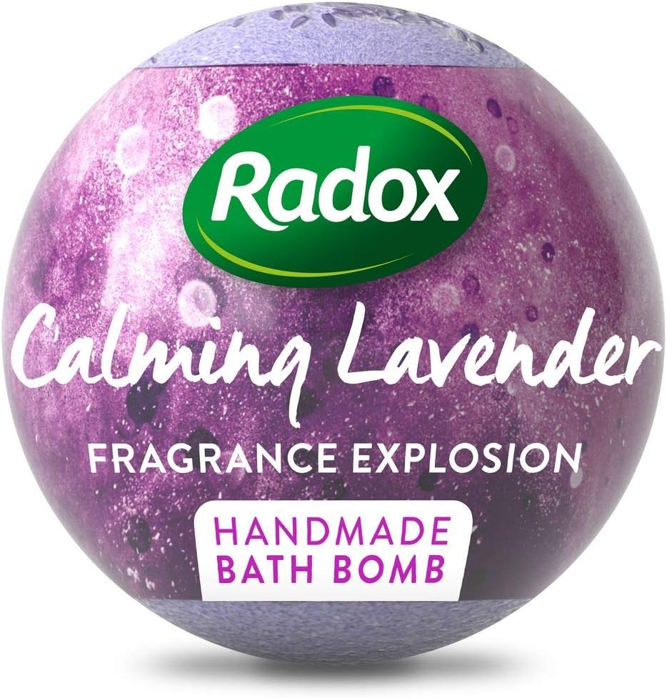 Radox Handmade Bath Bombs Lavender/Rose Set of 12 Pack of 12 Amazon