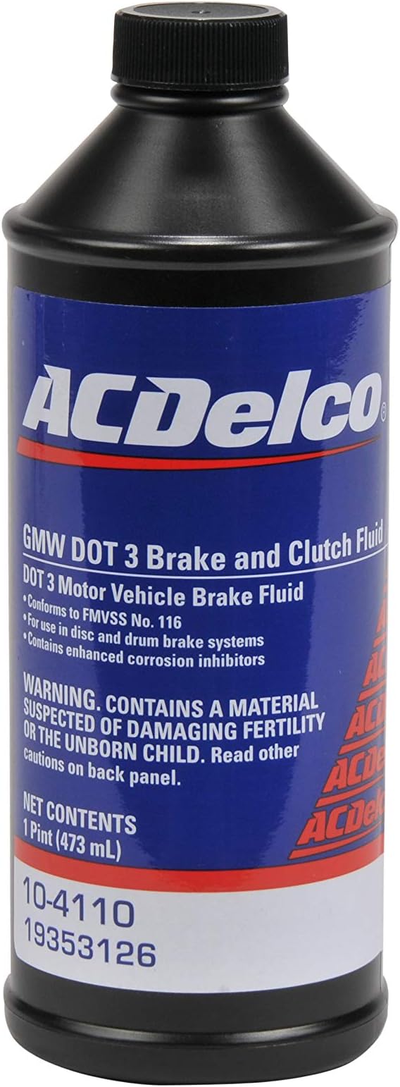 ACDelco GM Original Equipment 104110 DOT 3 Hydraulic Brake