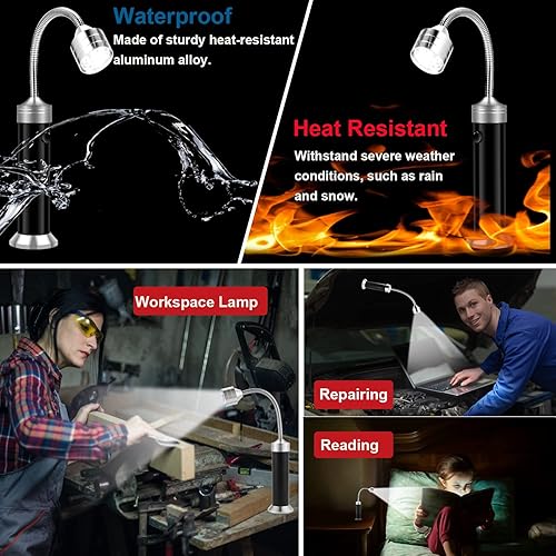 Miniatura 5 de Luz para parrilla, accesorios para parrilla, rellenos de calcetines de Navidad para hombres, papá, novio, luz LED para barbacoa con base magnética y