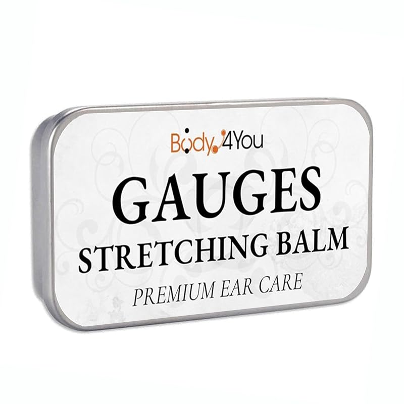 Bálsamo para alargamento de lóbulos BodyJ4You com cera de jojoba e óleo de rícino, 10 g