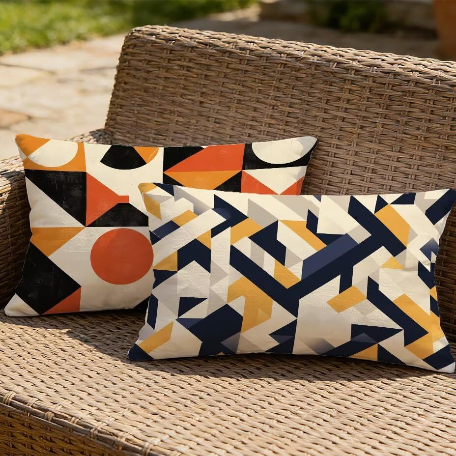 Coussin extérieur imperméable 40x70 cm idéal pour sublimer la décoration de votre patio