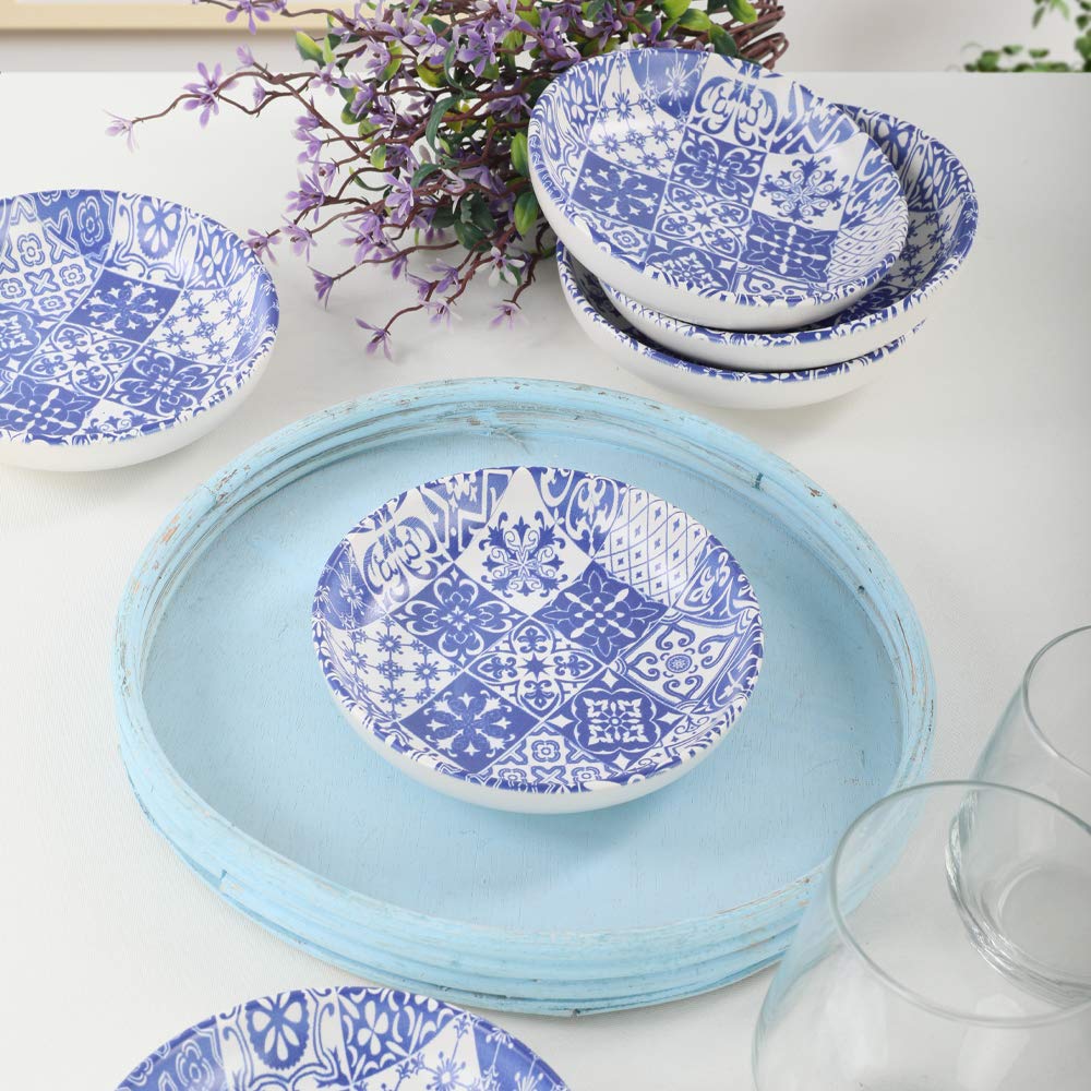 Keramika Blue Halka Çerezlik/Sosluk 13 Cm 6 Adet - 17926