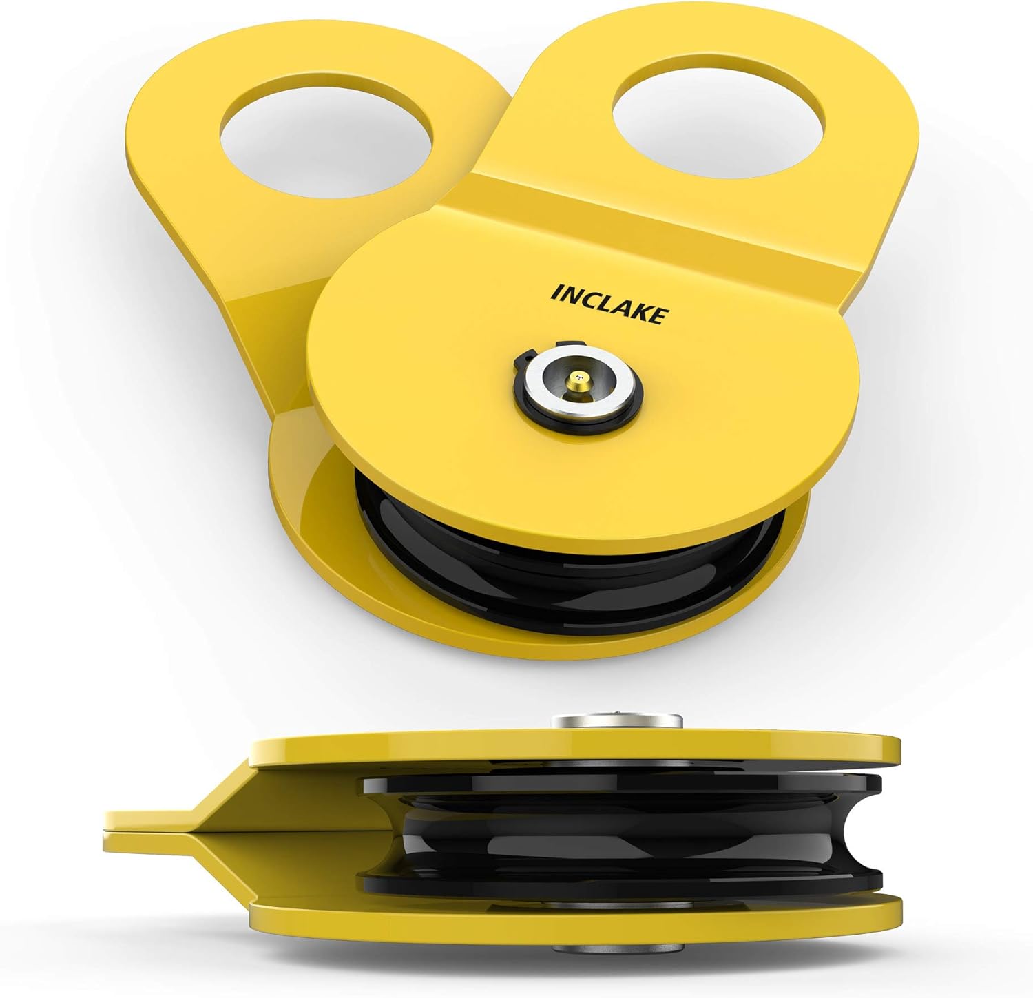 INCLAKE Snatch Block open and closed views