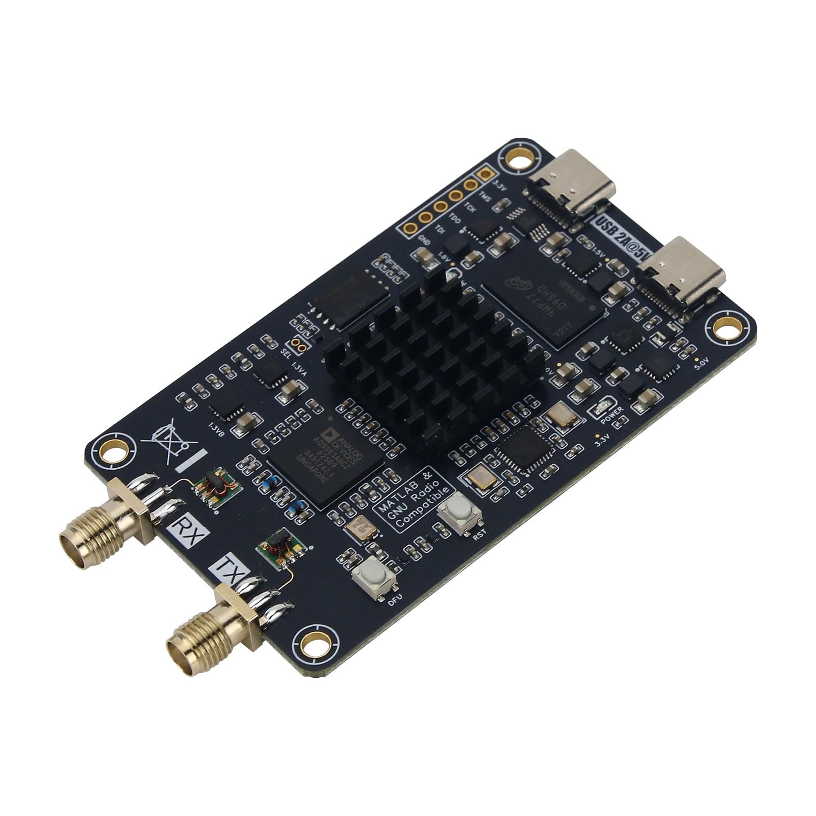 7010+AD9363 Software Defined Radio Entwicklungsboard 70MHz–6GHz Mini SDR Hardware mit USB- & Ethernet-Schnittstellen, SD-Karten-Boot-Unterstützung