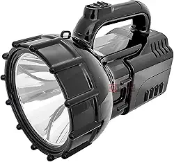 Lanterna de Led Holofote Super Potente 100w Com Alcance de até 1Km Recarregável para Camping | Pesca| Equipamento ao ar livre | Emergência