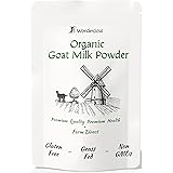 WonderGoat Organic Goat Milk Powder | The Dairy of the World's Tallest People | Supports Brain Health & Digestion with A2 Protein | Grass-Fed, Non-GMO | 1 Pound Bag