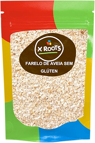 Farelo de Aveia SEM GLÚTEN Saborosa 1kg - X Roots
