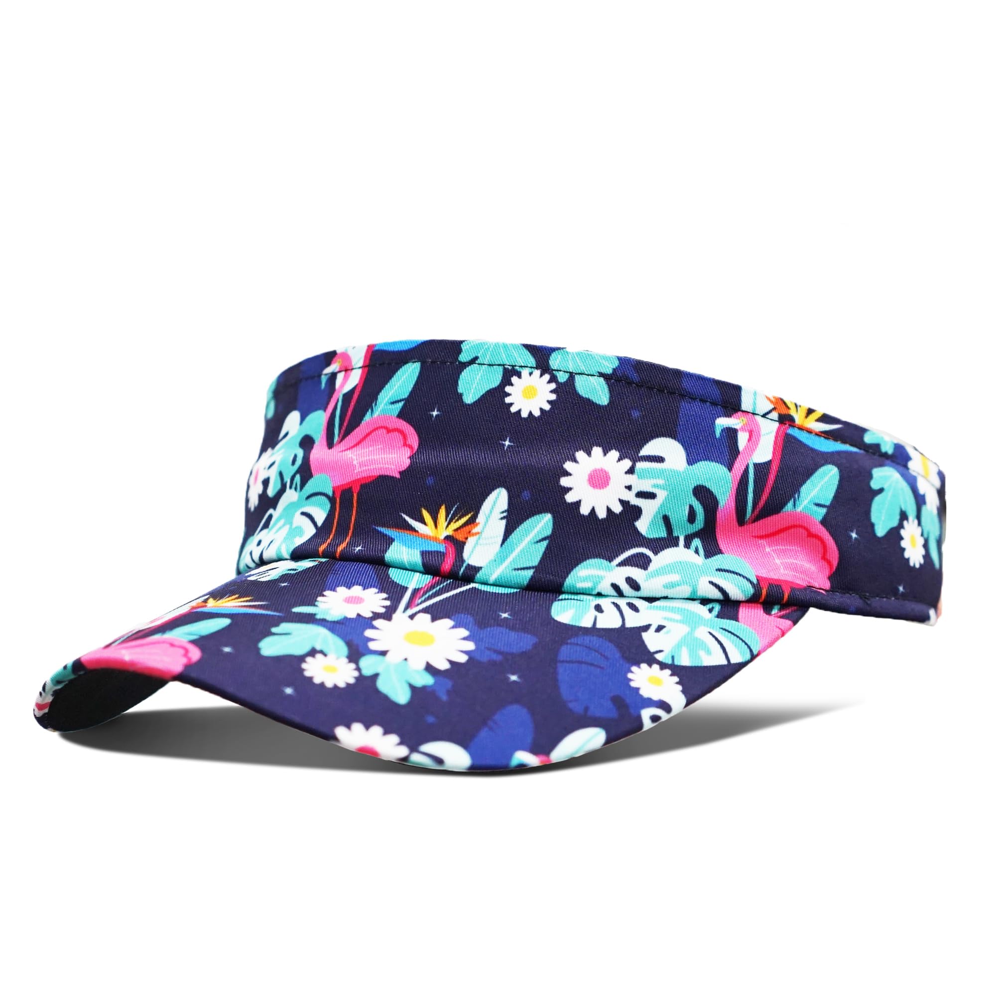 Giavuwn Women's Sleek Visor Hat, Lightweight Sun Protection for Golf or Beach