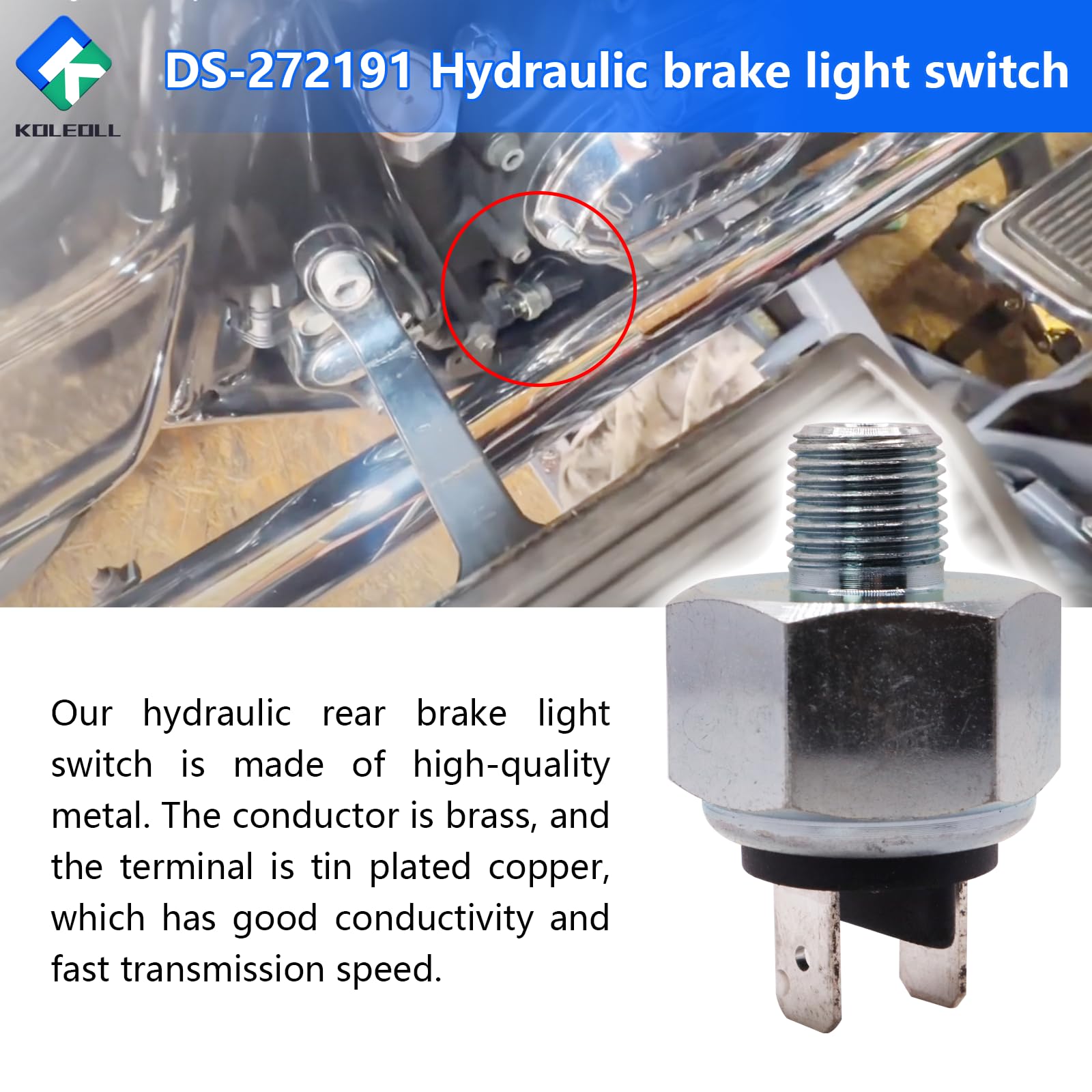 Amazon.com: DS-272191 Hydraulic Brake Light Switch