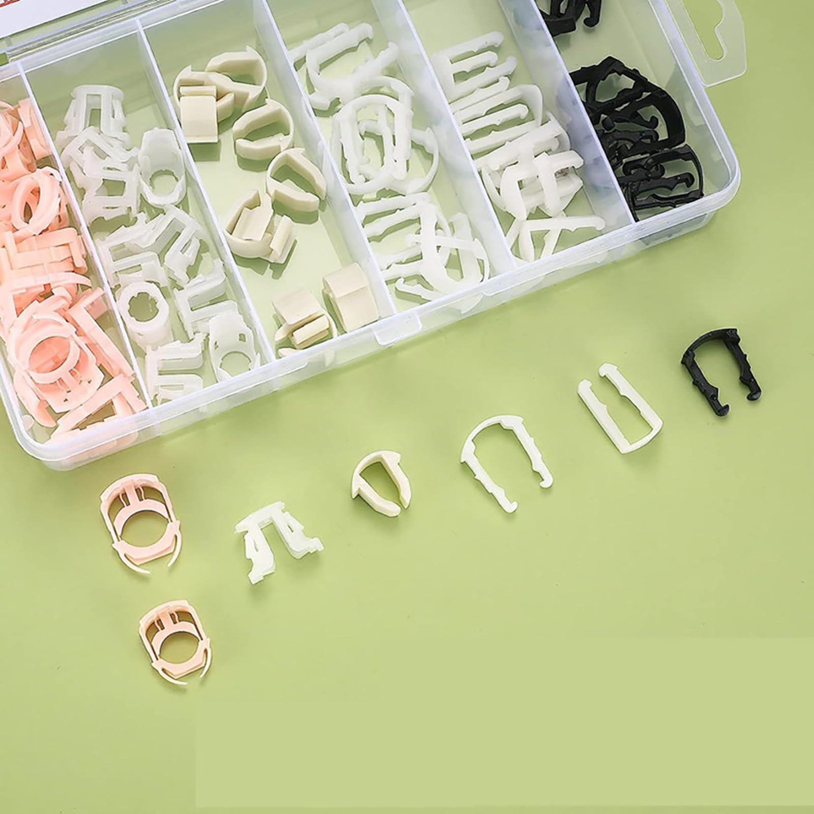 ZEZEFUFU 70PCS Car Fuel Line Retainer Clip Assortment Connections for Ford Repair Parts