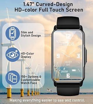 Mindrose Fitness Tracker with Heart RateSleep Monitor Step Calorie Counter Pedometer IP68 Waterproof for Android and iPhone
