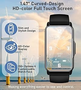 Smart Watch Health Fitness Tracker with 24/7 Heart Rate, Blood Oxygen Blood Pressure Sleep Monitor, 115 Sports Modes, Step Calorie Counter Pedometer IP68 Waterproof for Android and iPhone Women Men