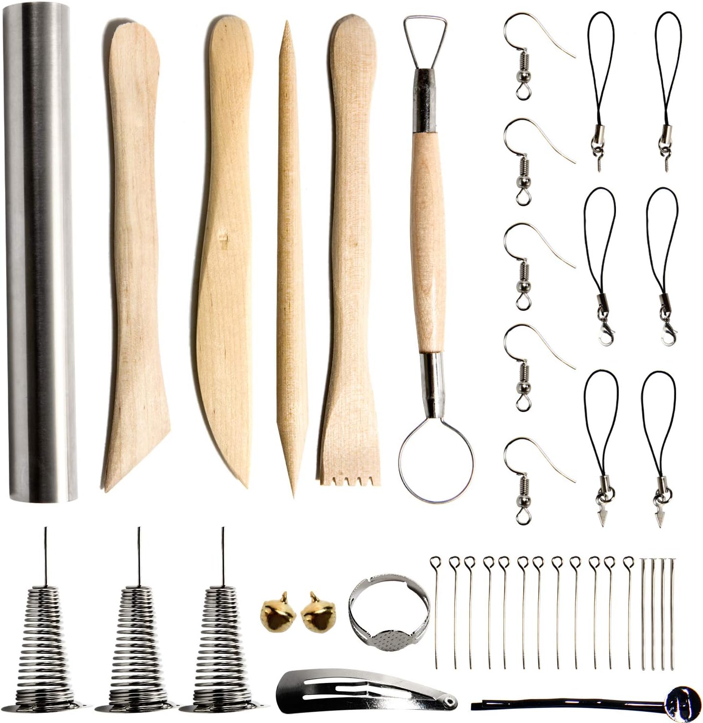 Polymer Clay Kit,DAOFARY 50 Color Modeling Clay Kit DIY Oven Bake Clay for Kids and Adults with 5 Sculpting Tools, Accessories and Portable Storage Box