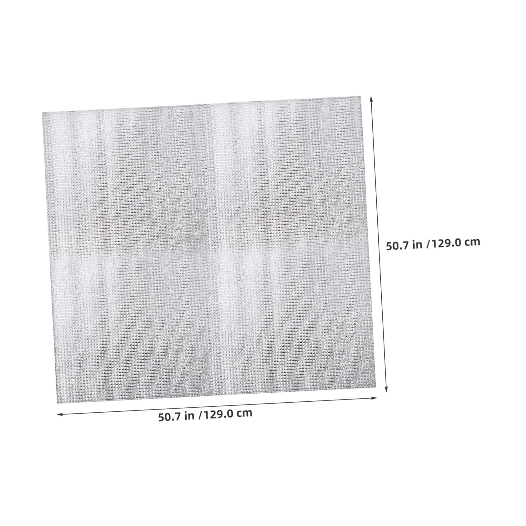 Angoily 2sets Copertura Isolante per Sfiato di Ventilatore da Soffitta da Copertura per Sfiato di Tetto Design Persiana Argento per Migliorar Circolazione Aria Resistenza alle Intemperie