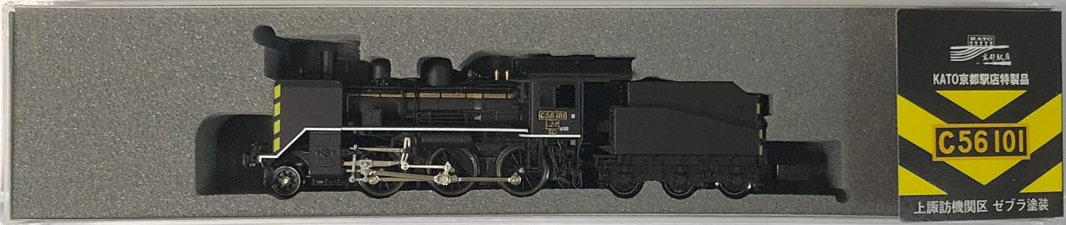 新作商品 Nゲージ KATO 蒸気機関車 C56形101号機 上諏訪機関区 ゼブラ
