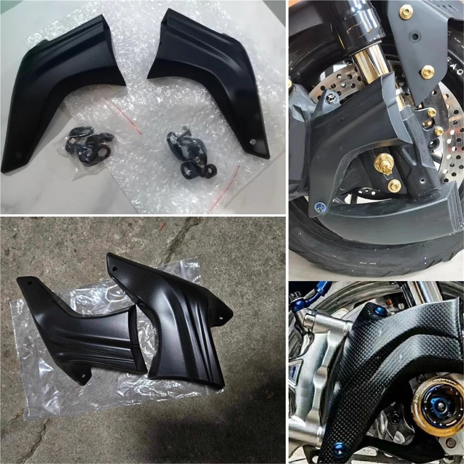 Brake Caliper Cooler Chłodnica tarczy hamulcowej przewód powietrzny pokrywa wlotu pasuje do Kawasaki Z800 Z900 Z1000 SX ZX-6R ZX-10R Z1000SX Ninja 650 1000