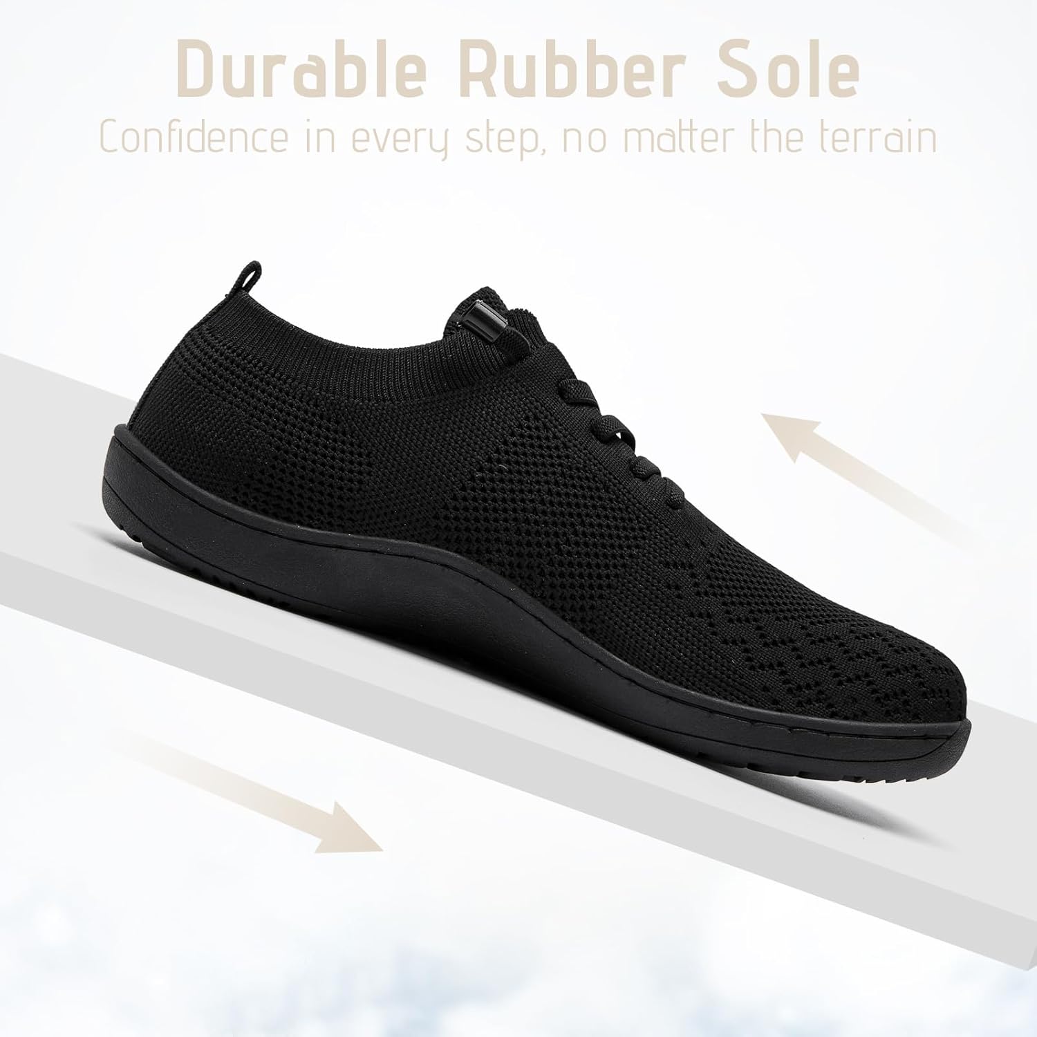 Barefoot Shoes Women Wide Slip-On Barefoot Running Tennis Walking Sneakers Minimalist Breathable Shoes Zero Drop Sole for Workout Gym Travel - Image 7