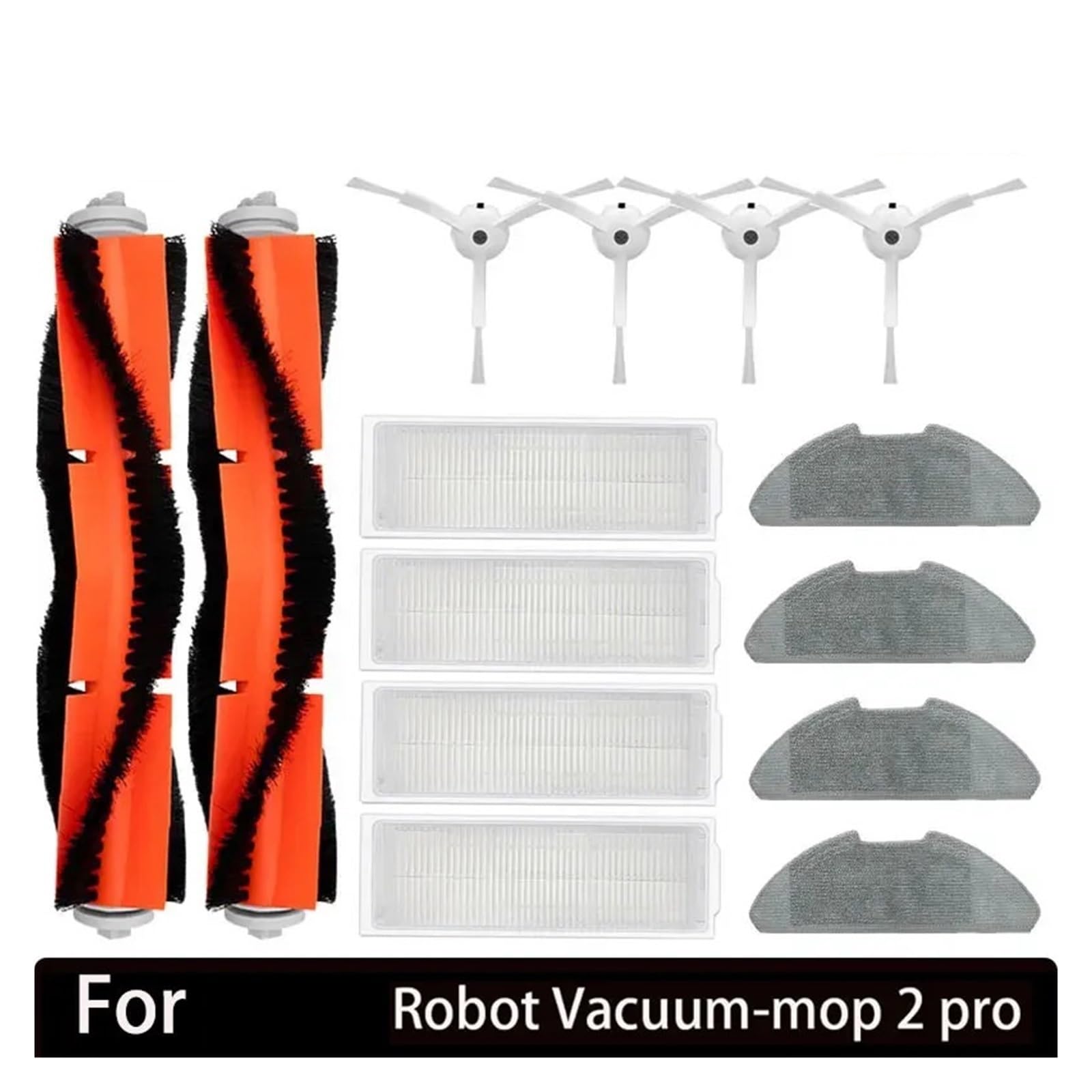 Paño De Fregona for Robot Aspirador, Compatible con Xiaomi, Mi Robot Vacuum-Mop 2 Pro Lite MJST1SHW MJSTL, Almohadillas Absorbentes De Limpieza De Suelo De Tela Suave(Set 9)