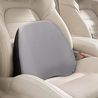 Vista 1 de Almohada Lumbar Súper Cómoda, Almohada de Soporte Lumbar para Alivio del Dolor de Espalda con Correa Ajustable, 100% Espuma Viscoelástica y Funda